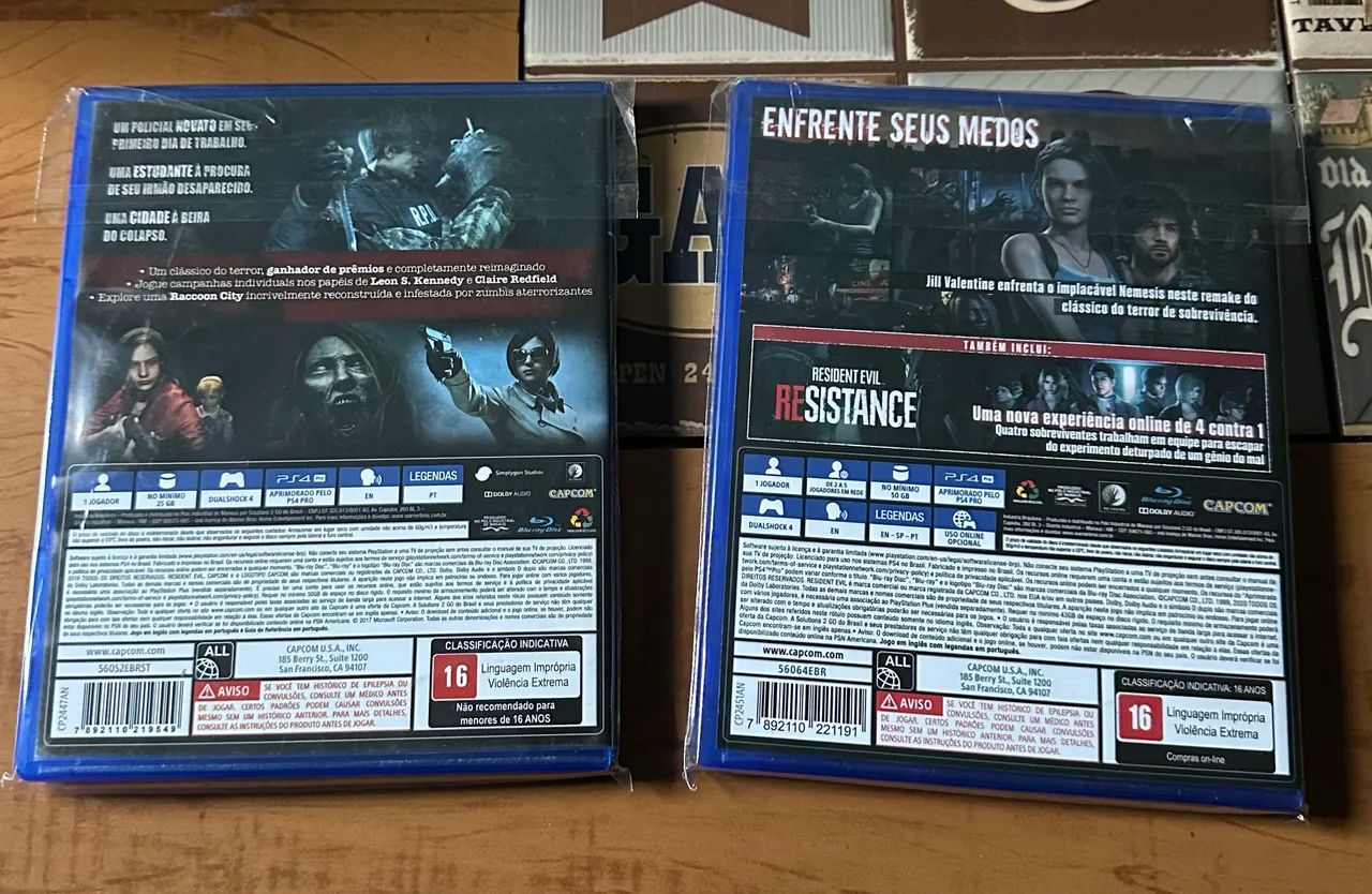 Combo RE 2 e RE 3 Remake - Foto 2
