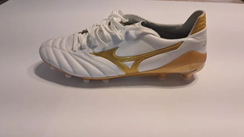 Chuteira Mizuno Morelia Neo Nova Made in Japan Couro Premium