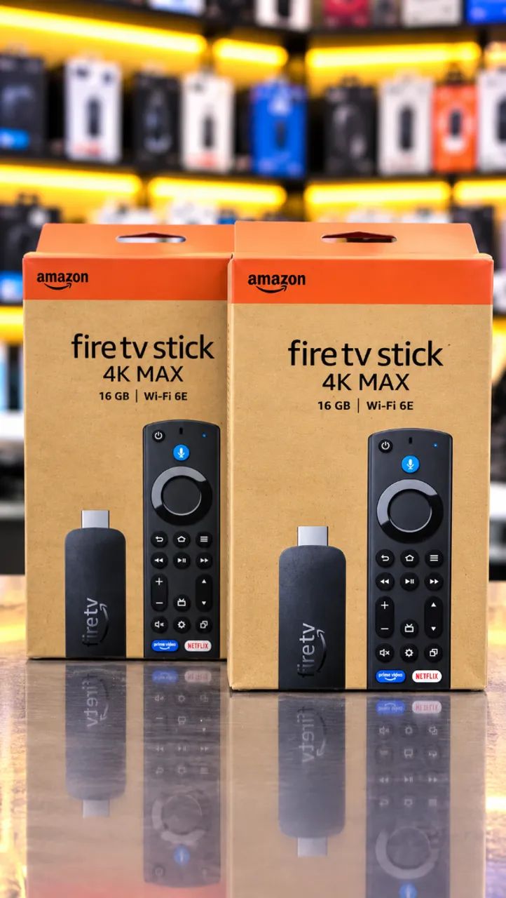 FIRE STICK 4K MAX - APARELHO NOVO E LACRADO!