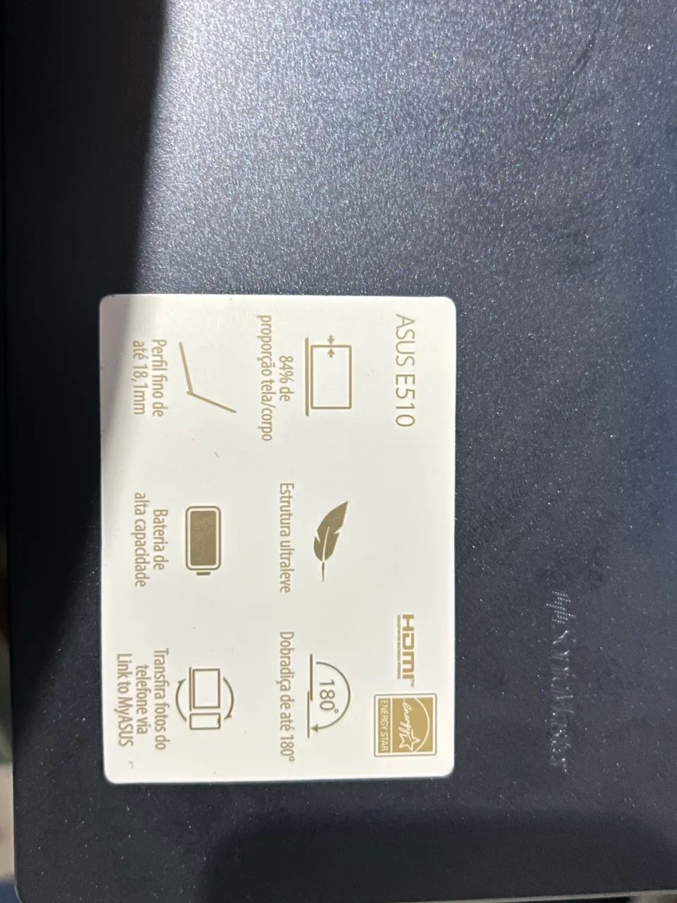 Notebook ASUS E510 - Foto 4