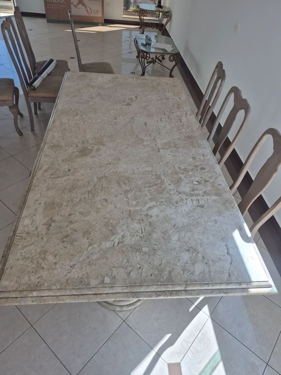 Mesa Granito Travertino - Foto 3