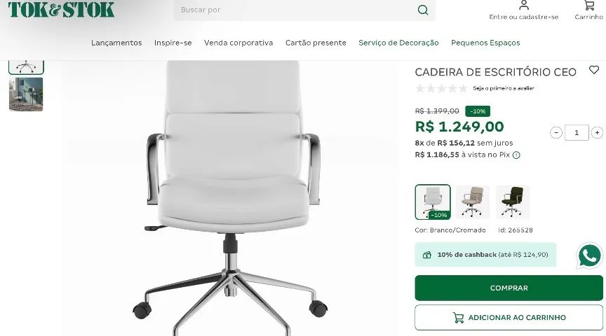 Cadeira de escritório 
