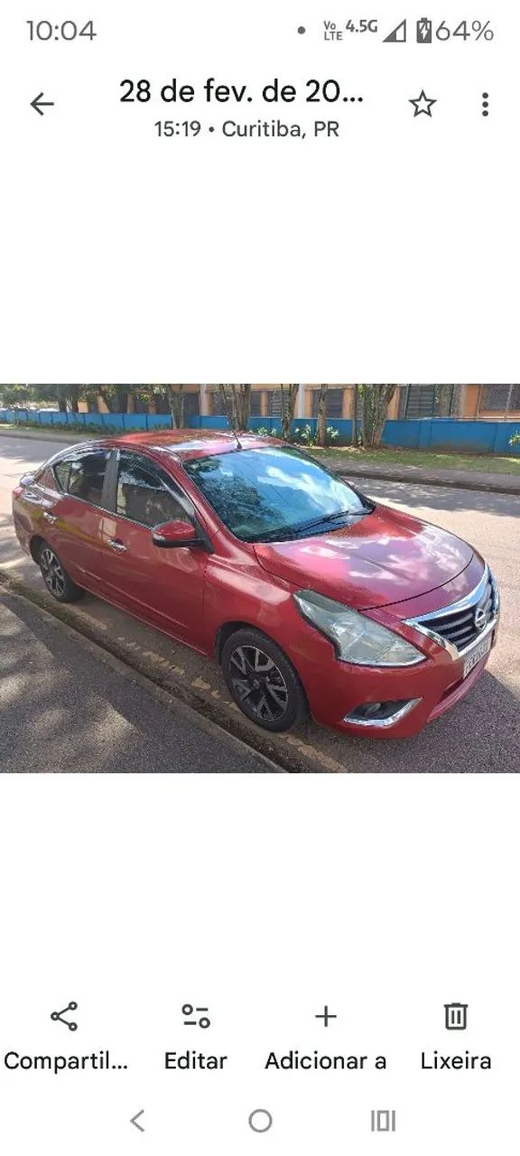 Nissan Versa UNIQUE 1.6 16V 2017