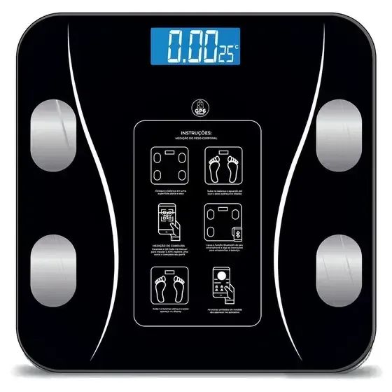 Balança Digital Bioimpedância GP6 180KG - Foto 2
