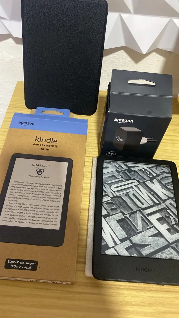 Kindle 11° geração (16GB cor preta) NOVO! - Tablets e E-Readers