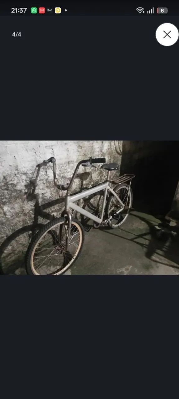 Bicicleta quadro de alumínio