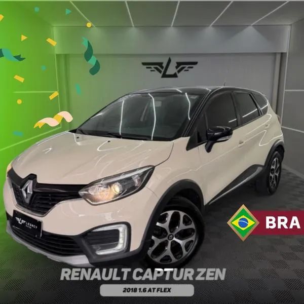 Renault Captur Zen 1.6 16V Flex 5P Aut. 2018