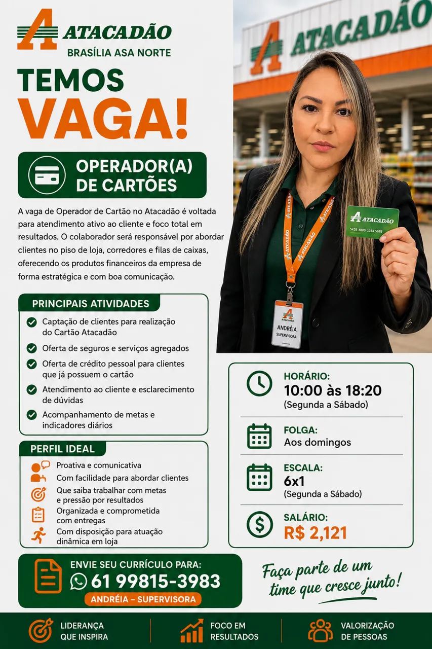Vaga de emprego 