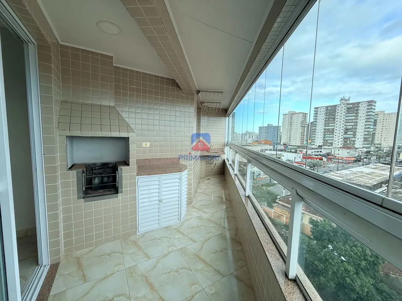 Apartamento com 2 quartos, Caiçara, Praia Grande, Cod: