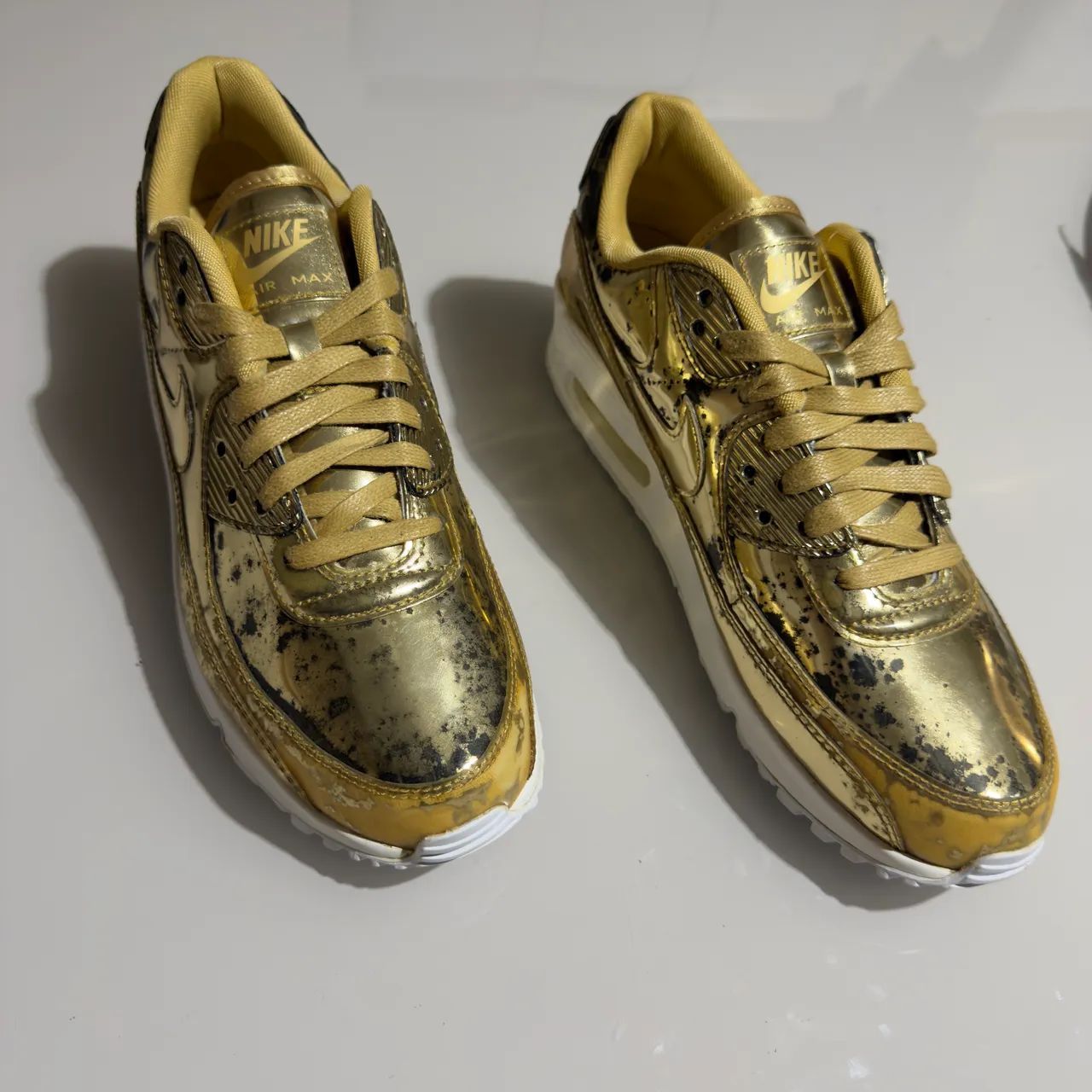Nike Air Max 90 Gold Original 41 BR - Foto 2