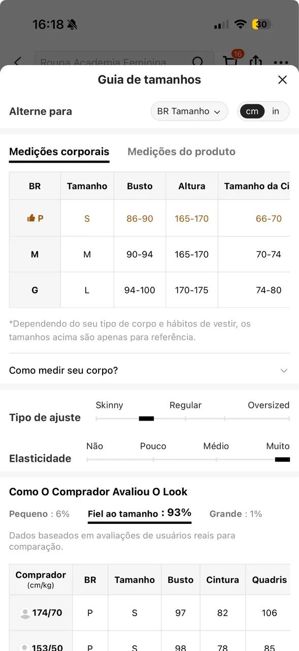 Conjunto Academia SHEIN, 3 peças  - Foto 4
