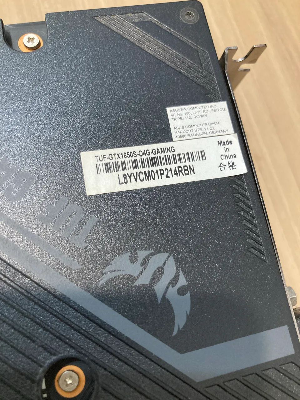 GTX 1650 OC 4GB Tuf Gaming  - Foto 4