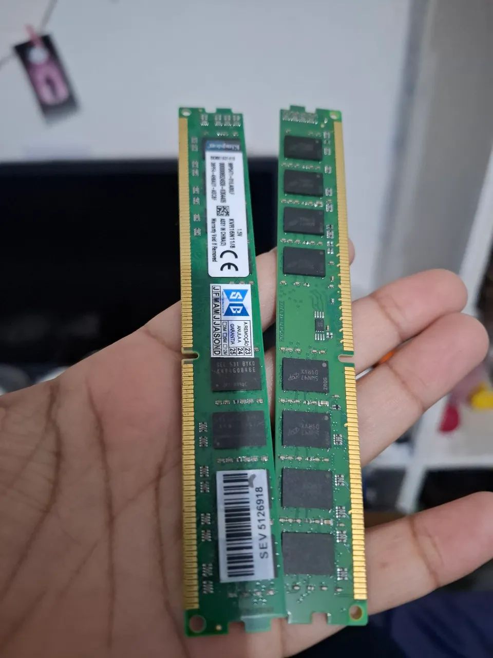 memória ram ddr3 8gb