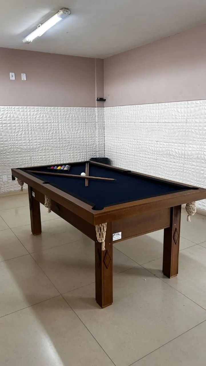 Mesa de Bilhar 2,30 x 1,30  MDF NAVAL 