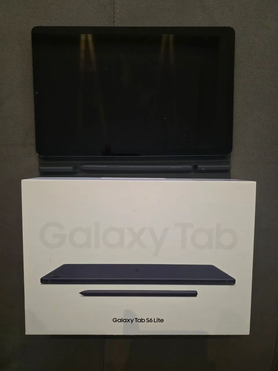 Galaxy Tab S6 Lite 64gb com caixa, pouco usado