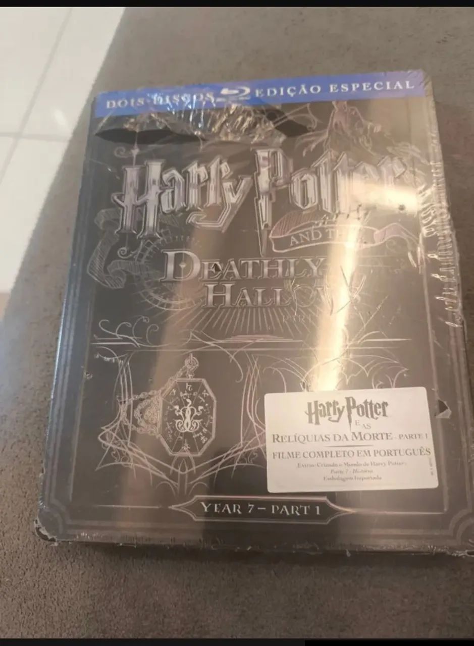 Steelbook Blu-ray Harry Potter e as Relíquias da Morte Parte 1