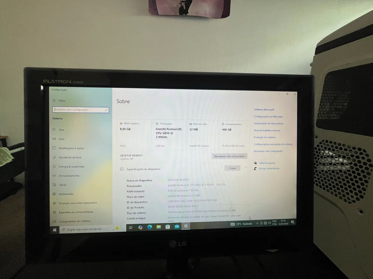 CPU Dell usado  - Foto 3