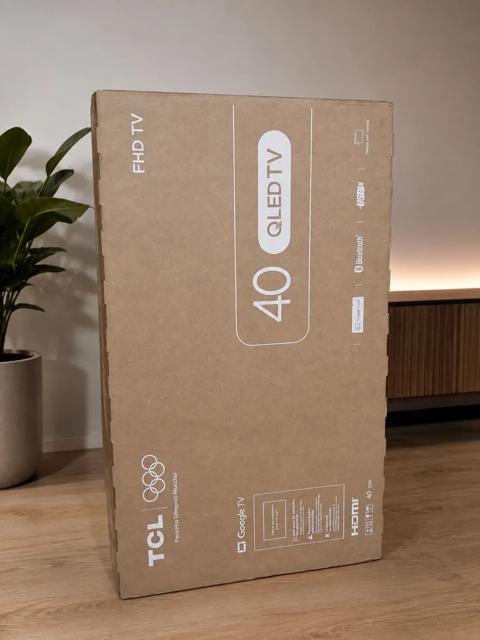 Tv 40 TCL modelo novo 