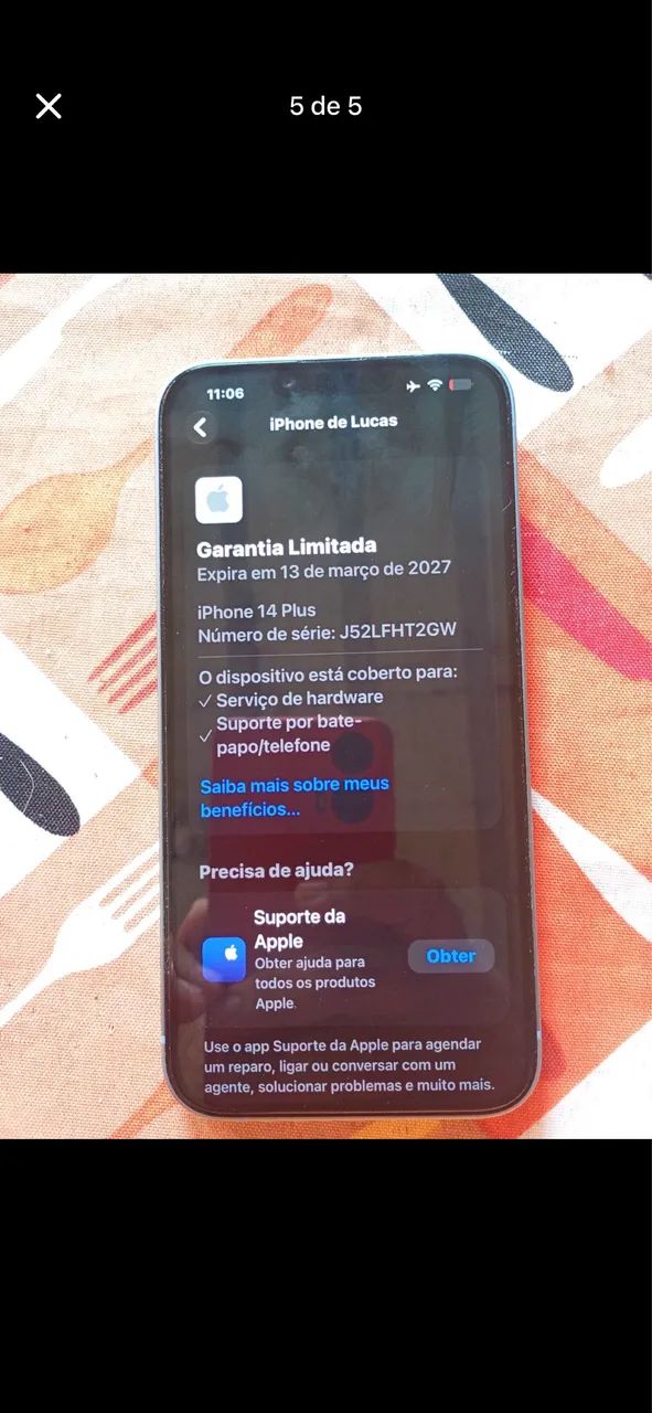 iPhone 14plus na garantia Apple  - Foto 5