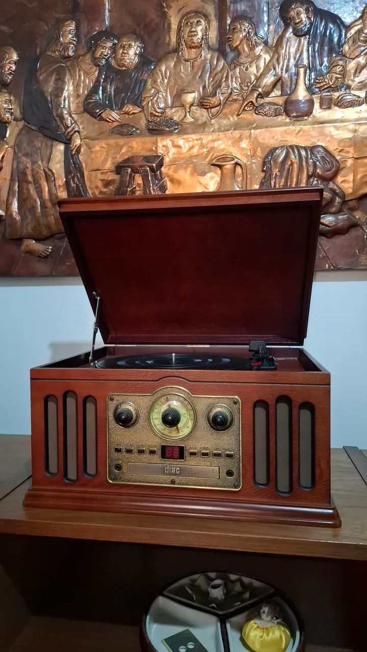 Toca Disco Vintage Retro CTX