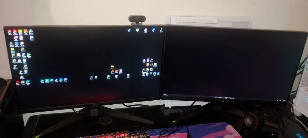 monitor 27 asus com os cabos - Foto 5