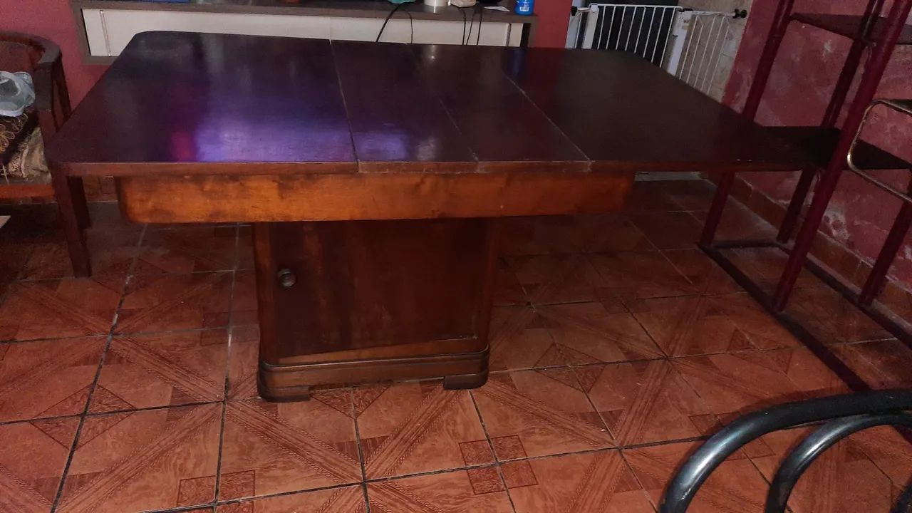 VENDO Mesa de  madeira antiga  - Foto 5