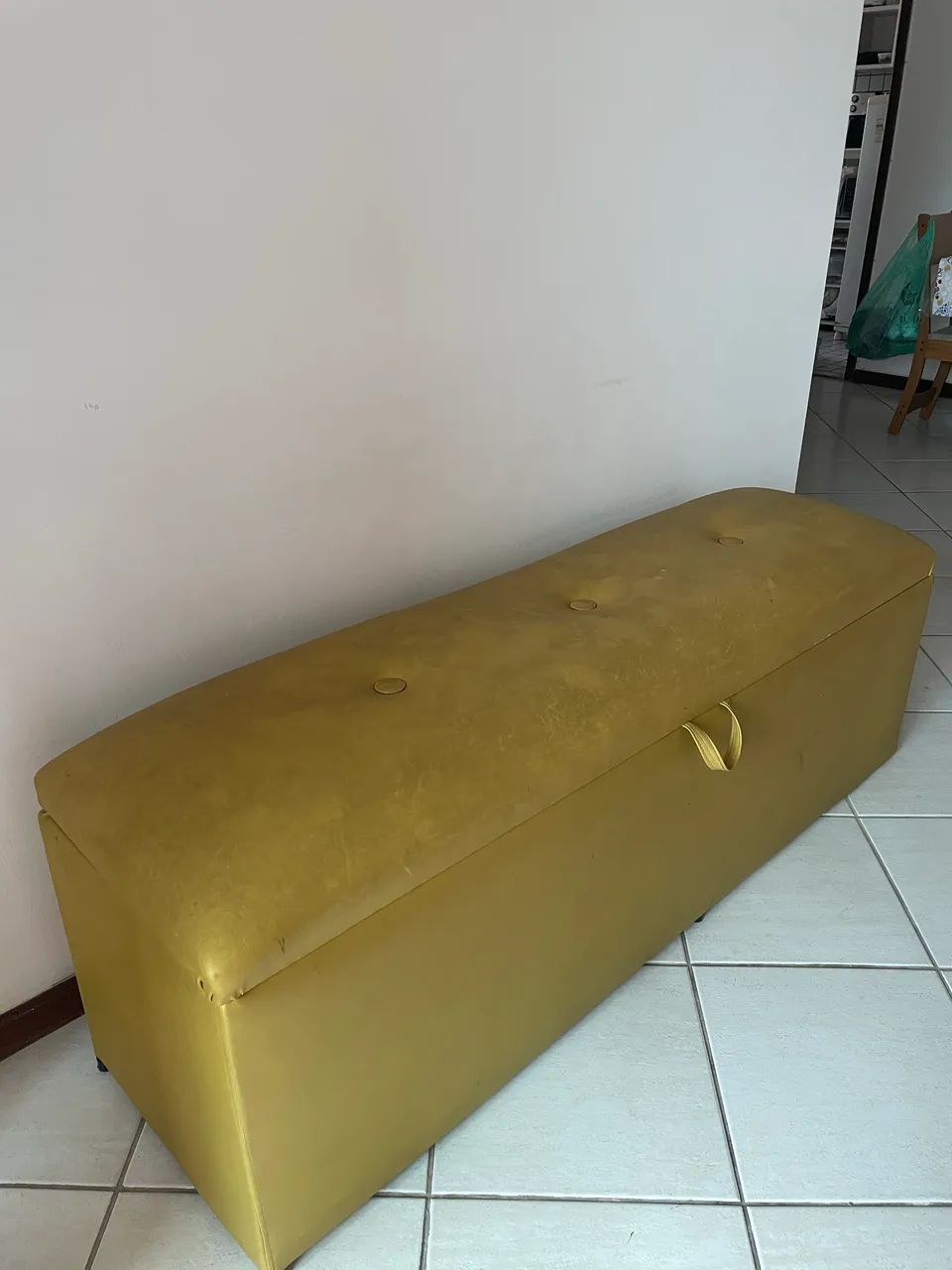 Vende-se Recamier amarelo  - Foto 4