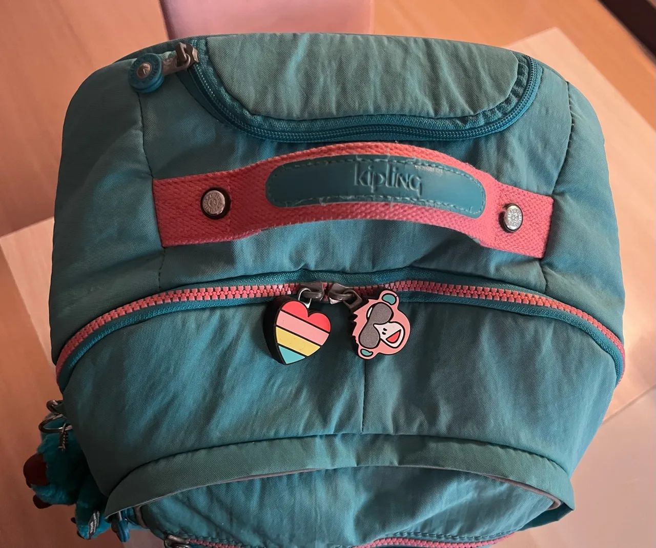 Mochila kipling  Echos 29 litros com rodinhas 360° - Foto 2