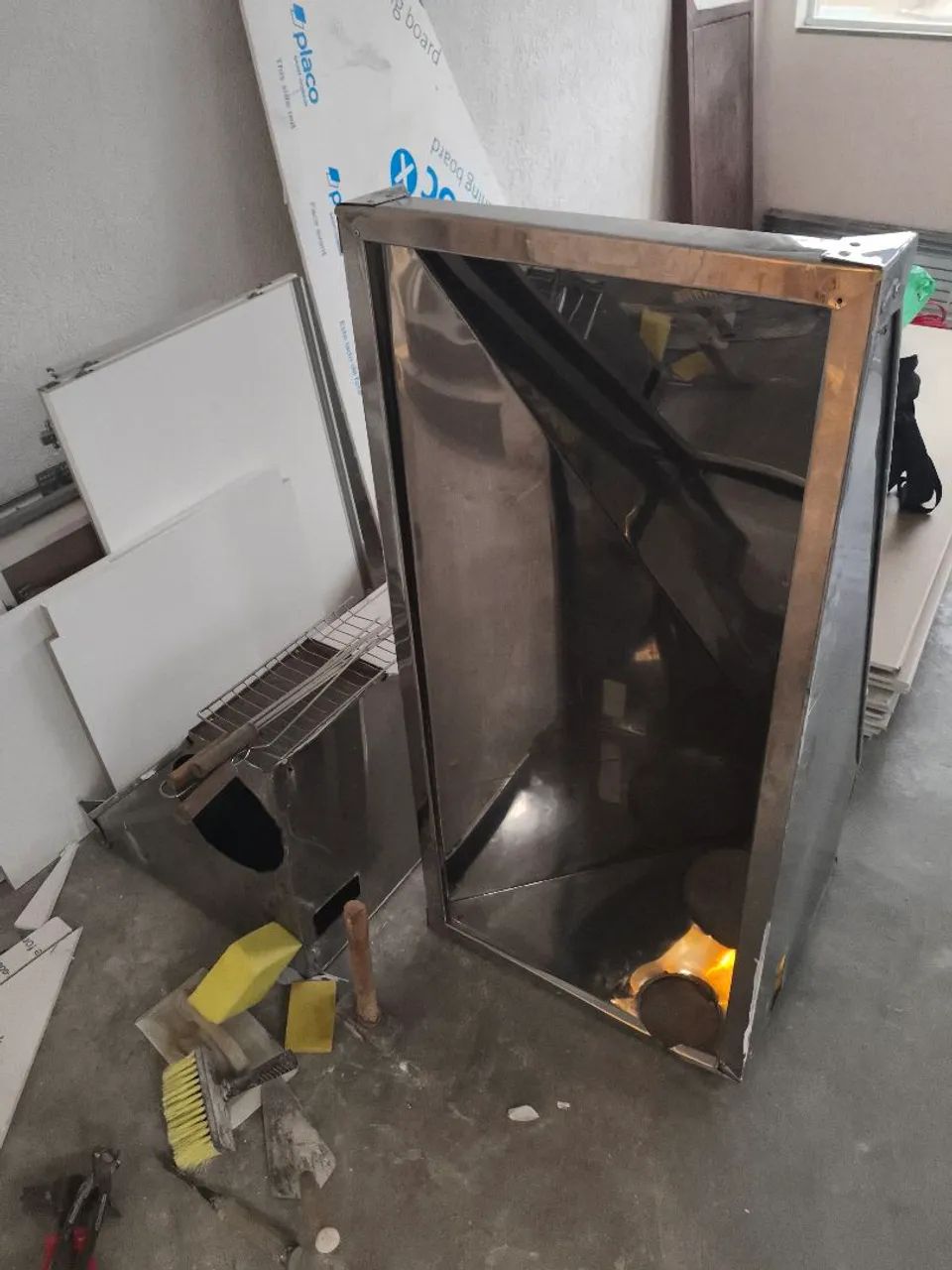 Coifa de inox 55 X 115 - Foto 2