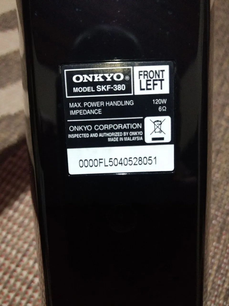 Jogo de Caixas Onkyo 5.1 - Foto 4