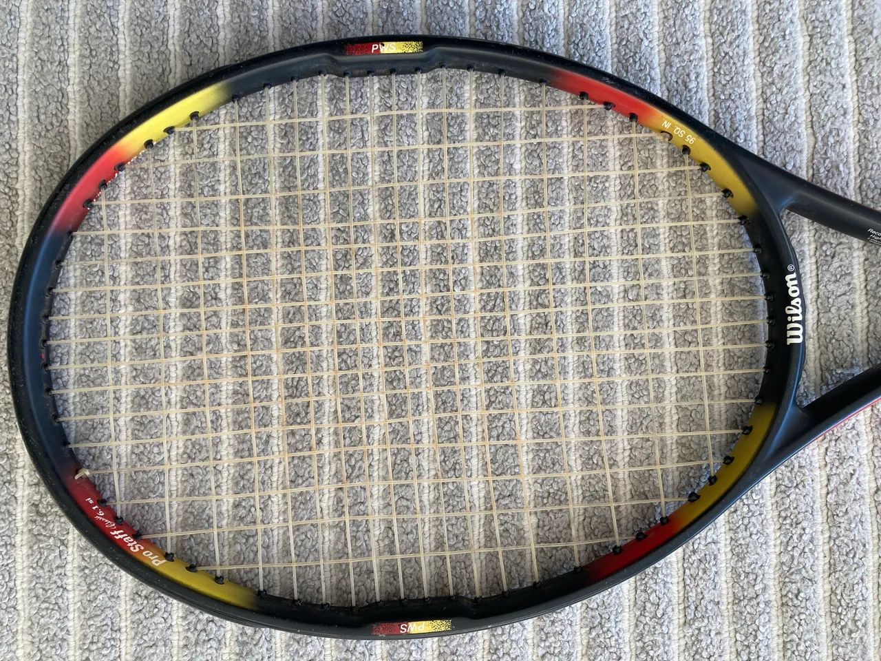 raquete de tenis wilson pro staff