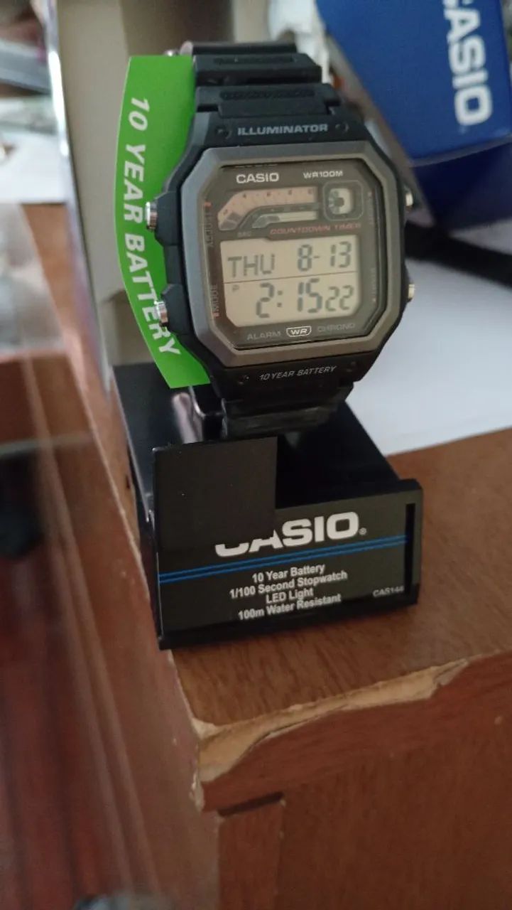 Relógio digital Casio ws 1600h novo - Foto 4