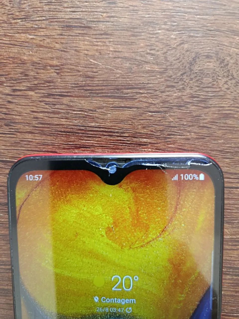 Samsung A20 - com quebrado  - Foto 3