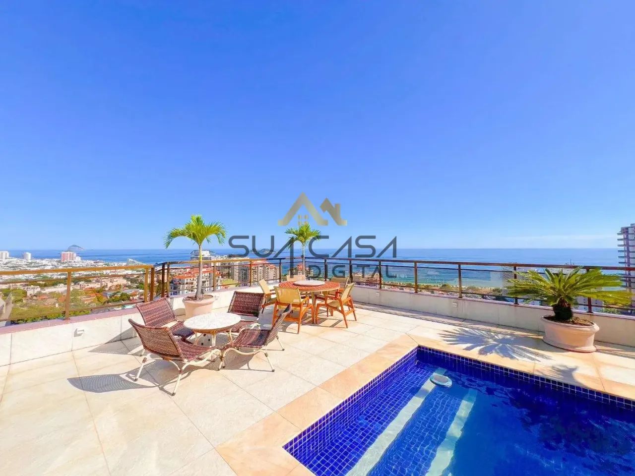 Barra da Tijuca | Cobertura 4 quartos, sendo 3 suites REF: IPCB2077