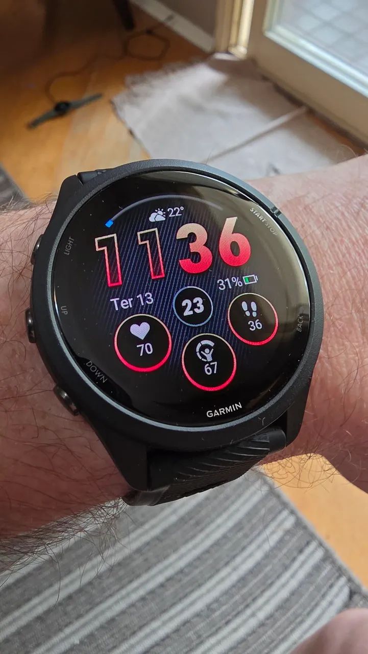 Garmin Forerunner 265 - novo - 1 semana de uso!! 