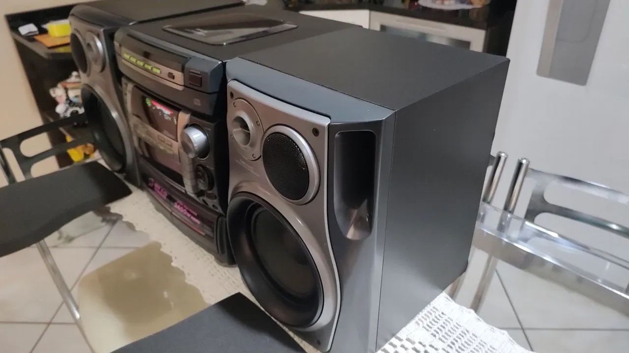Mini Micro system aiwa nsx f9 Sony Philips gradiente panasonic cce jvc Sharp  - Foto 3