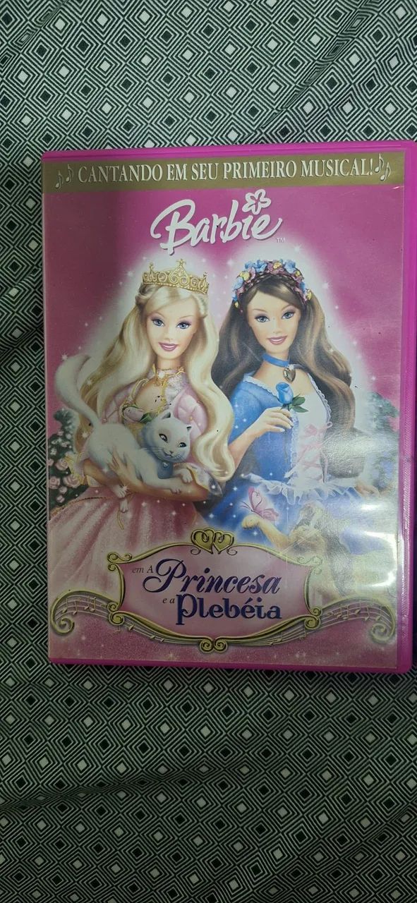 DVDs Barbie Princesa&Plebeia e 12 Princesas Bailarinas - Foto 2