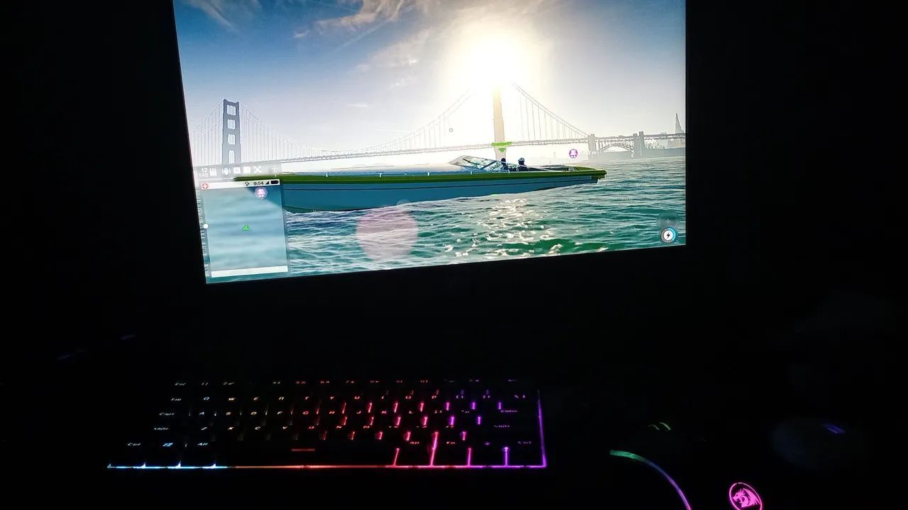 TECLADO MECÂNICO A61K SWITCH RED