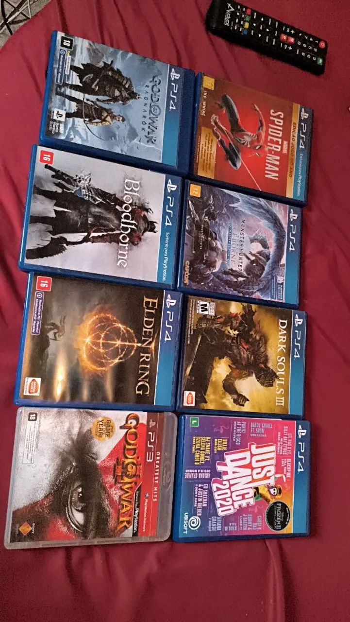 LOTE DE JOGOS PS4