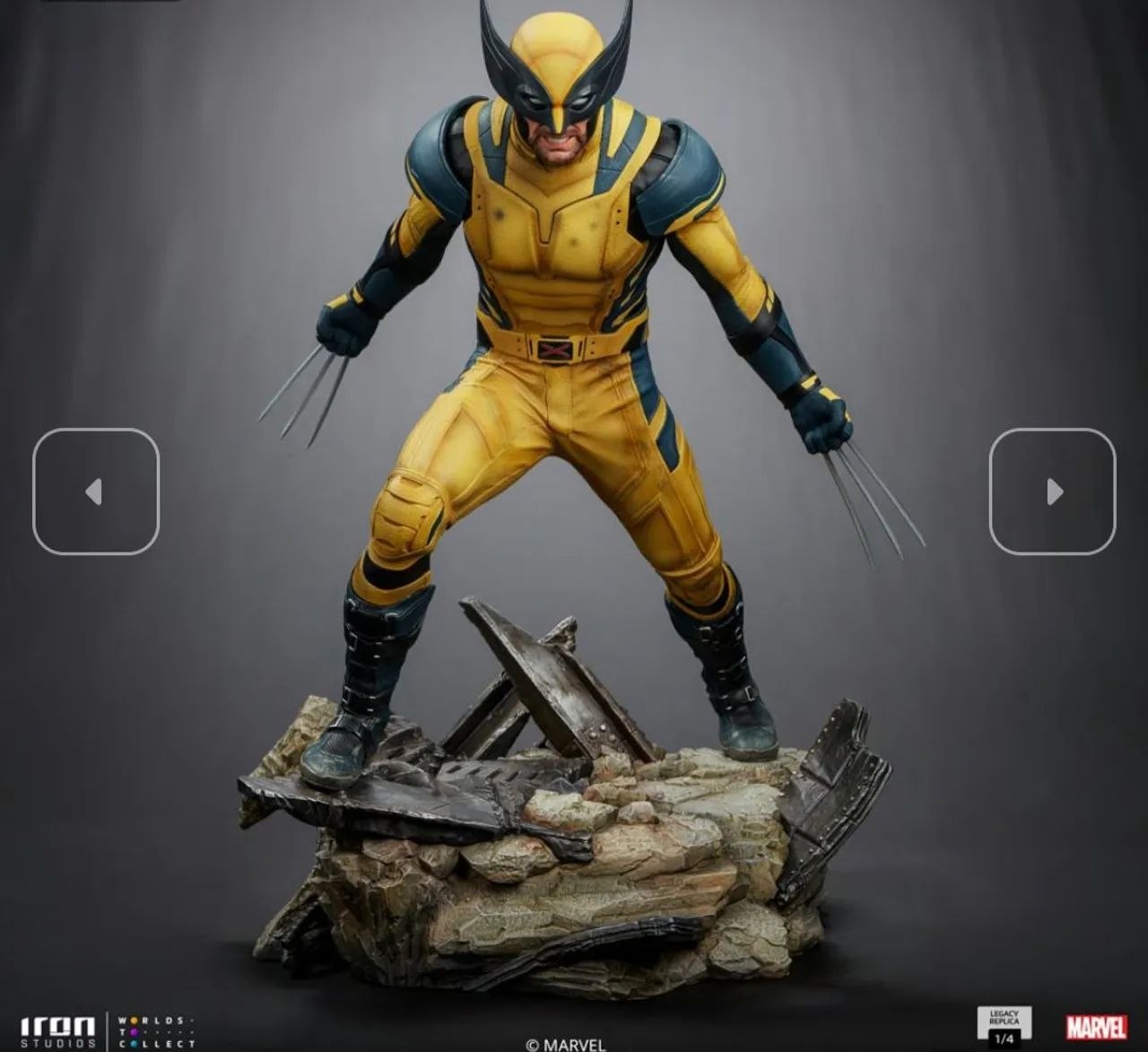 Wolverine Legacy Iron Studios Deadpool & Wolverine - Foto 3