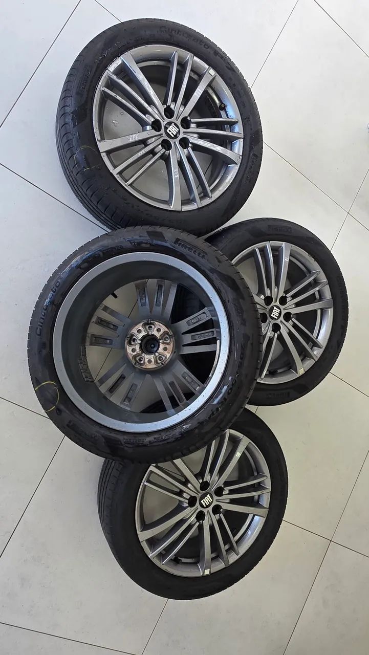 Rodas originais do Fiat fastback