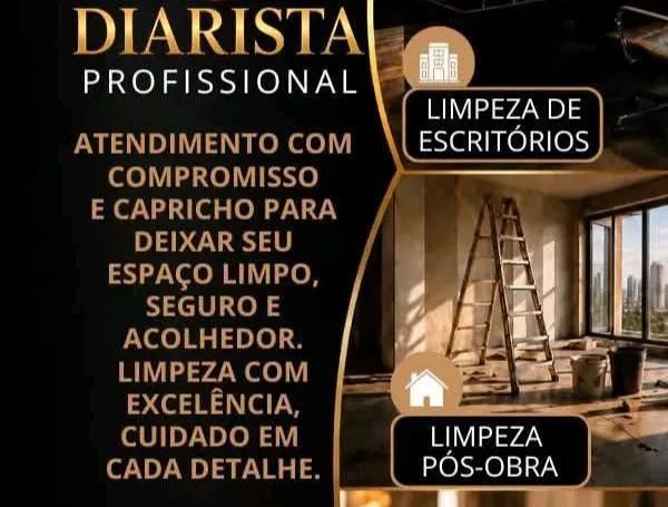 Limpeza pós obra escritório e diarista  - Foto 2