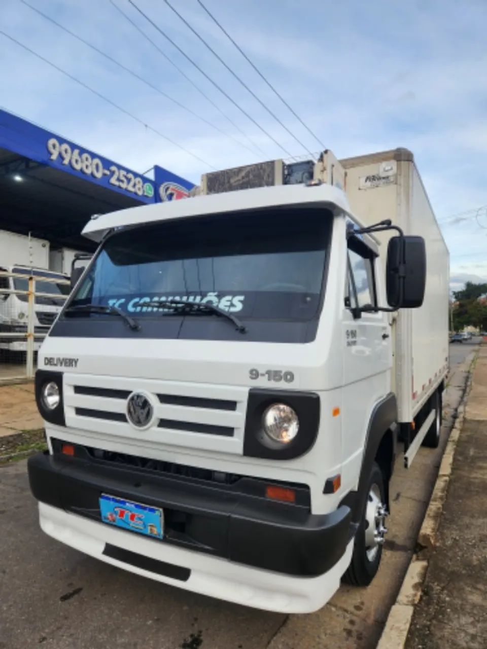 Caminhão 3/4 VW 9.150 Baú refrigerado chega a menos 5 graus - Foto 8