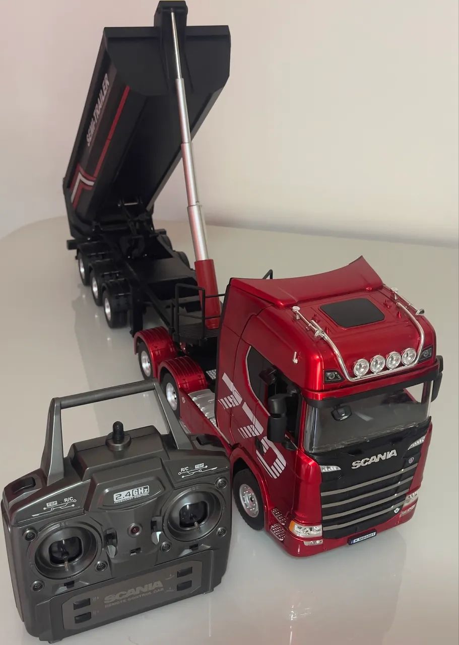 Scania 770 controle remoto caçamba  - Foto 2