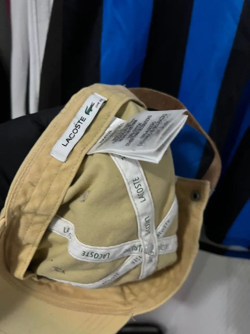 Boné Lacoste Bege ? ORIGINAL ? - Foto 5