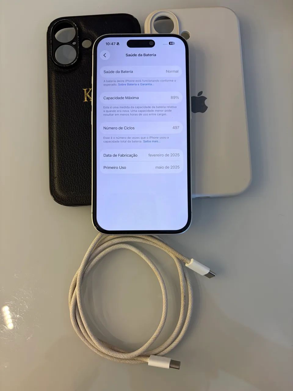 iPhone 16 256gb Branco - Foto 3