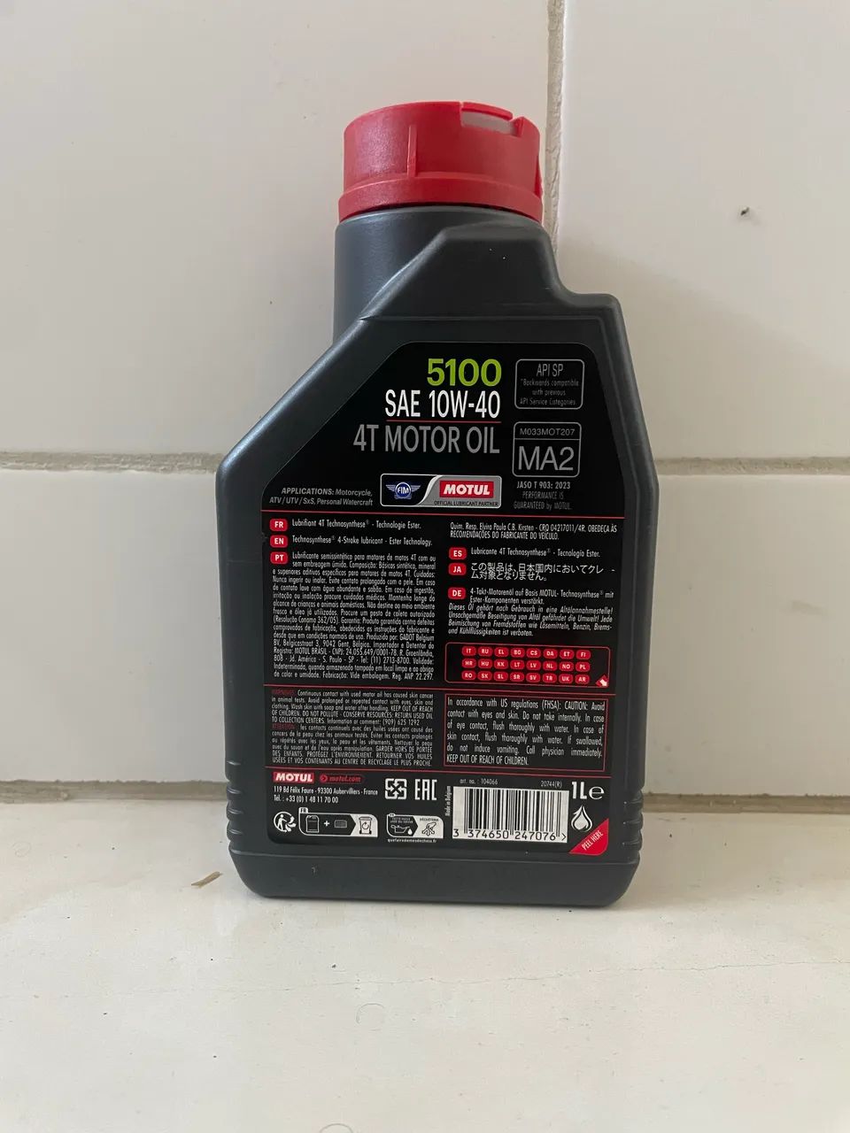 Óleo Motul 5100 10W40 alta performance  - Foto 2