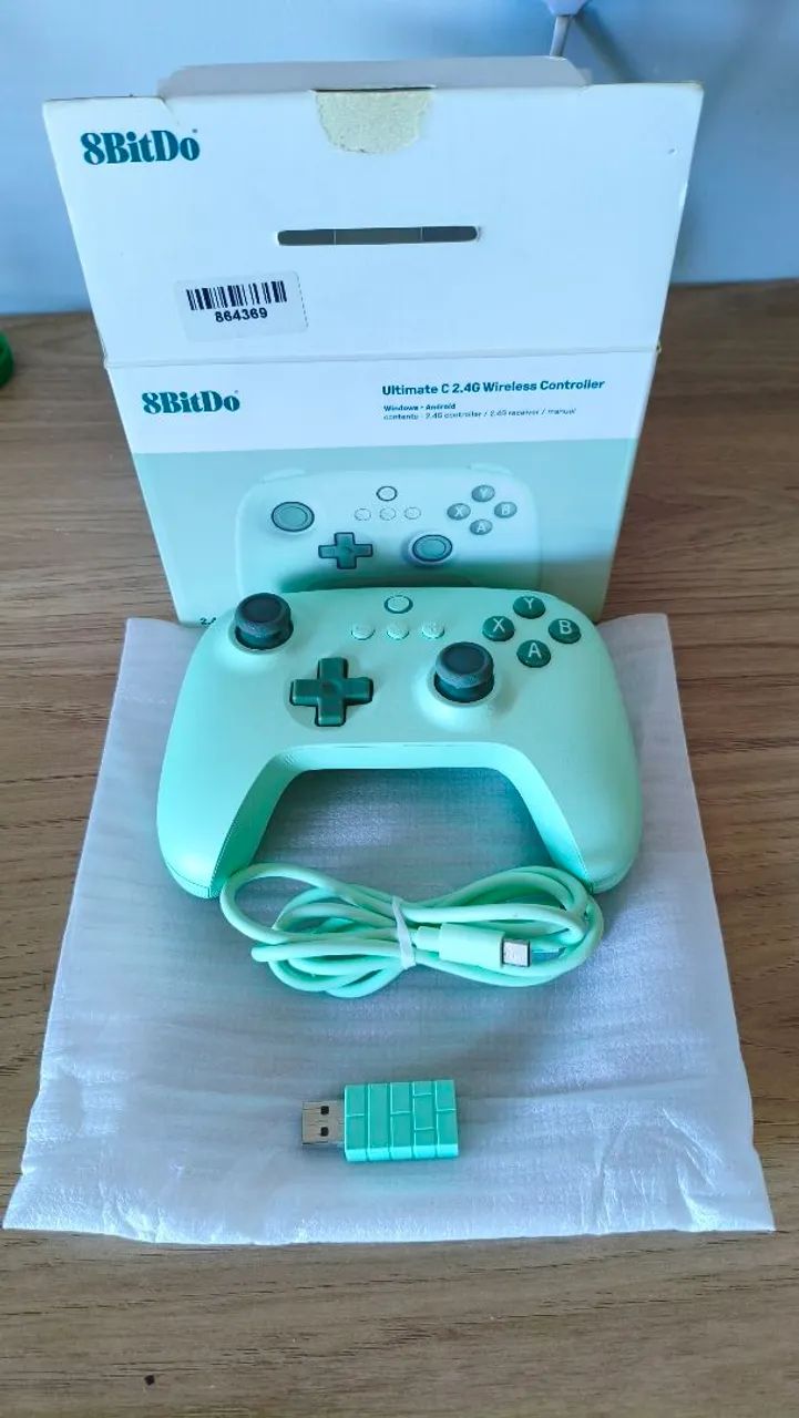 Controle 8bitdo ultimate C sem fio