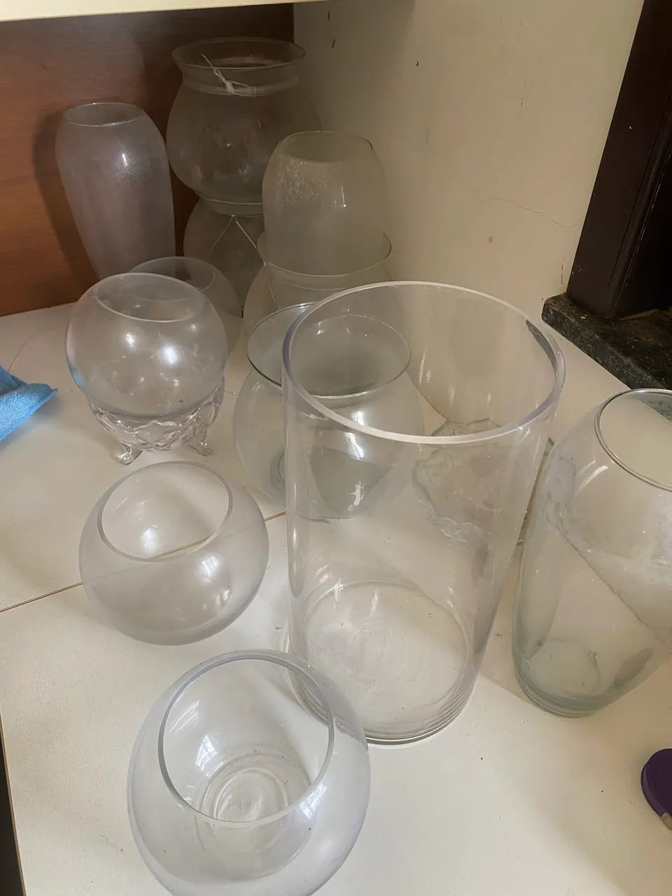 Vaso de vidro 
