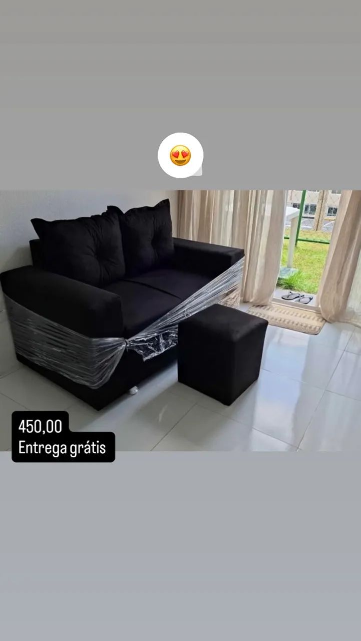 NOVOS -- sofá de 2 lugares promoção 450 